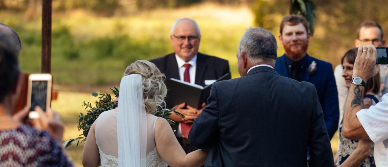 Sunshine Coast Rustic Wedding with Brisbane Celebrant