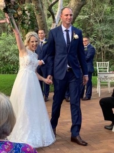 Just married at Bundaleer with Brisbane Marriage Celebrant