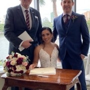 Michelle and David Wedding at Stamford Plaza with Sydney Marriage Celebrant Michael Janz
