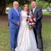 Arlia and Alex New Farm Park Wedding with Michael Janz Sydney Celebrant