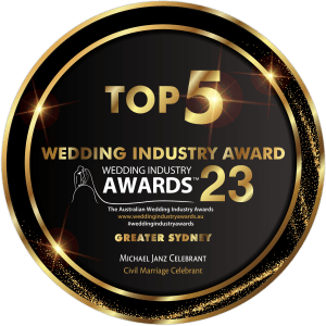Marriage Celebrant Sydney Wedding Industry Award