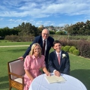 Annabelle & Calum Ryal Sydney Golf Club Wedding