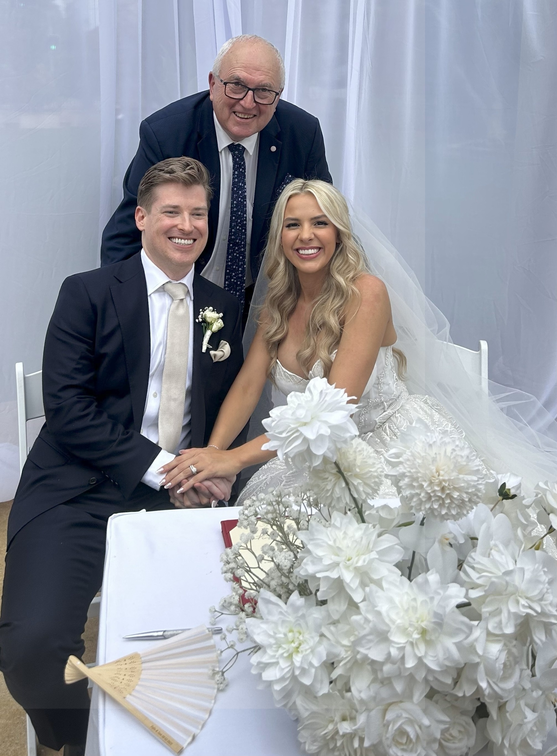 Curzon Hall Wedding with Sydney Celebrant Michael Janz